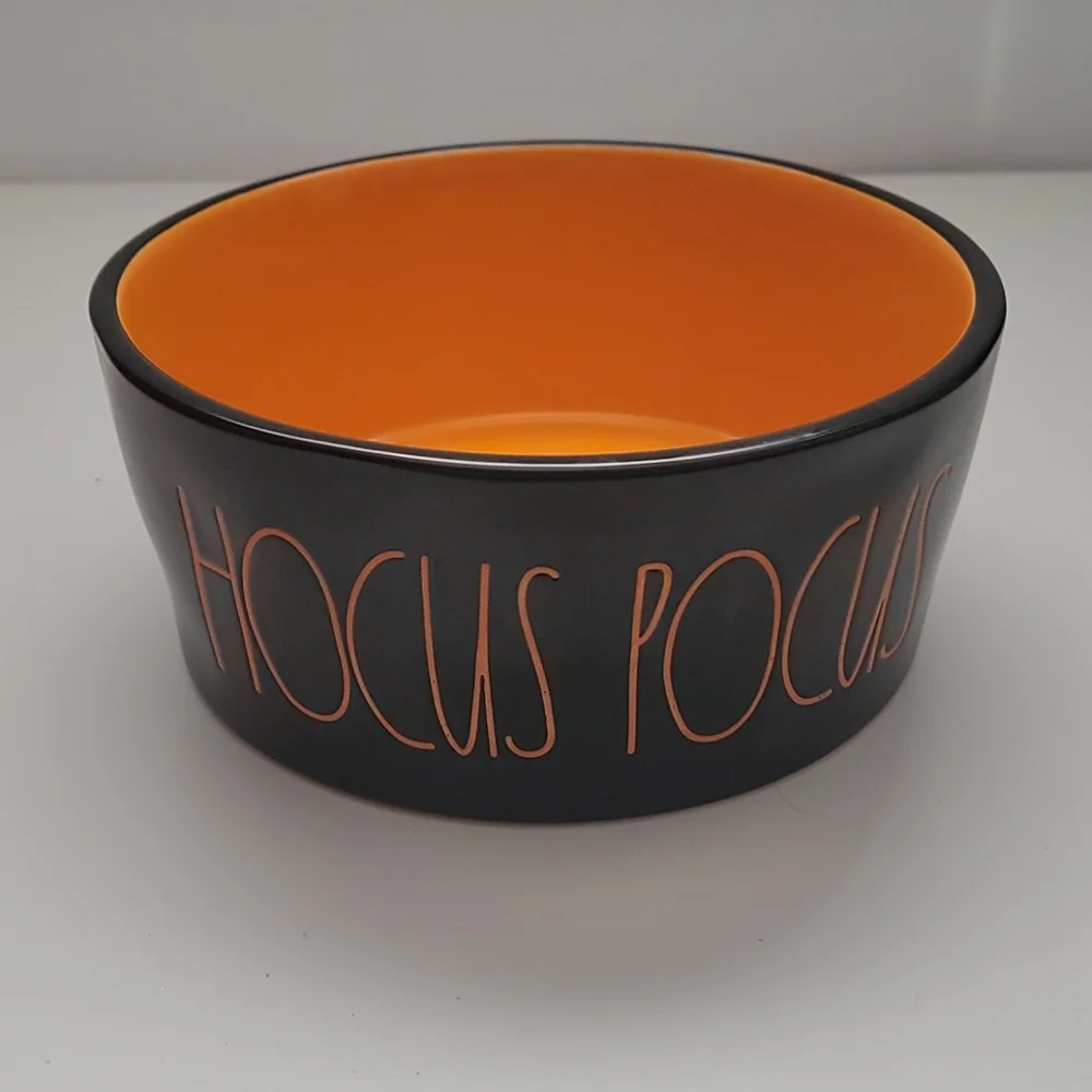 Rae Dunn Large Hocus Pocus Dog Bowl